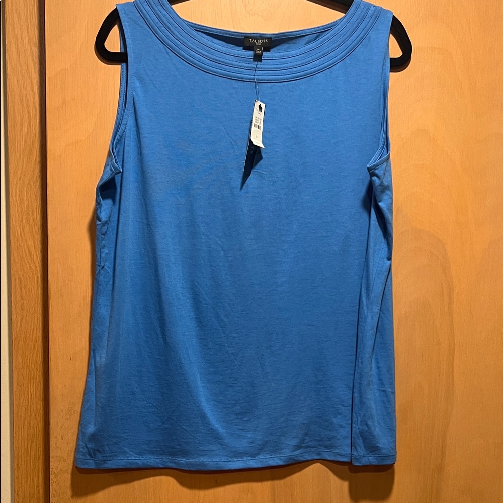 Talbots Cobalt Blue Tank Top